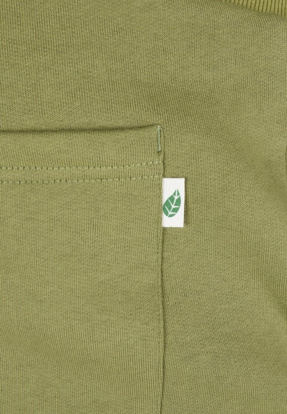 Zelené pánske tepláky Urban Classics Organic Basic Sweatpants