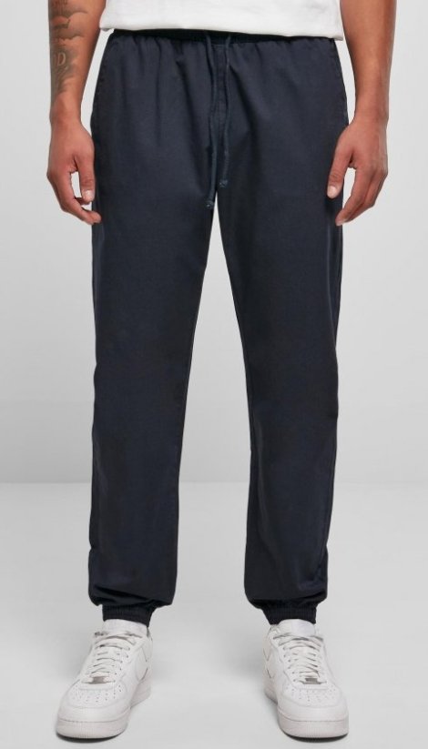 Tmavě modré pánské kalhoty Urban Classics Basic Jogg