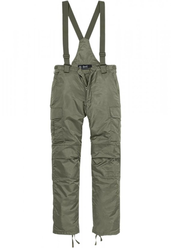 Thermal Dungarees - olive