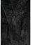 Dámský kabát Urban Classics Hooded Teddy - černý
