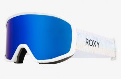 Bílé snowboardové dámské brýle Roxy Izzy