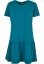 Dámské šaty Urban Classics Valance Tee - vodní zelená