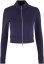 Ladies Slim Fit Scuba Track Jacket - navy
