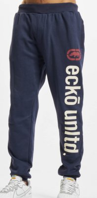 Męskie spodnie dresowe Ecko Unltd. 2Twarz - ciemnoniebieska