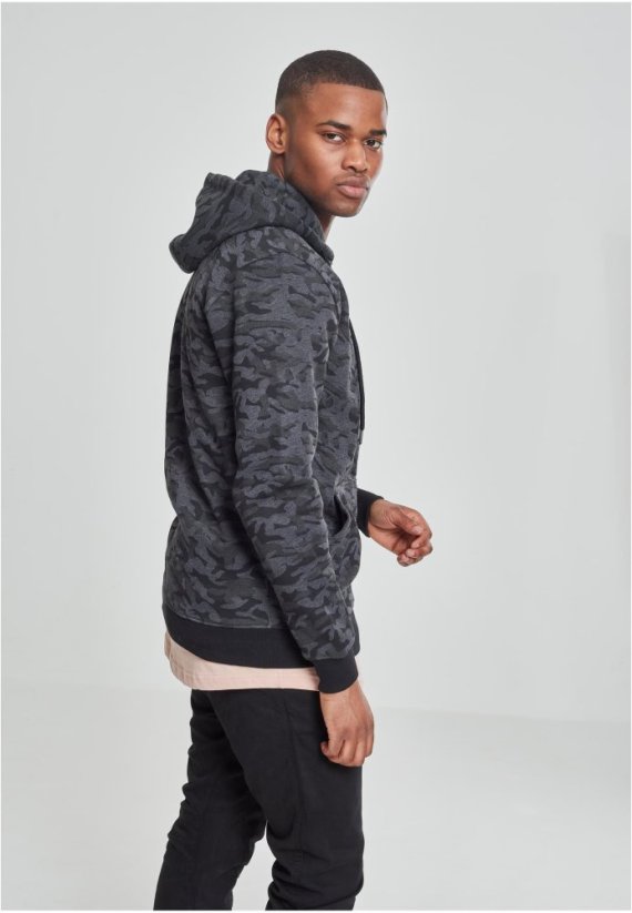 Sweat Camo Bomber Hoody dark camo L