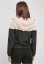 Dámská jarní/podzimní bunda Urban Classics Ladies Arrow Windbreaker - růžová,černá