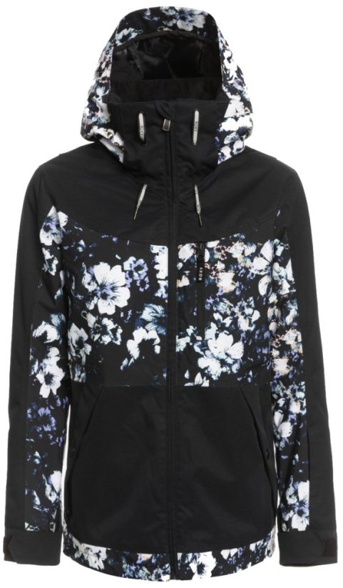 Bunda Roxy Presence kvj1 true black black flowers