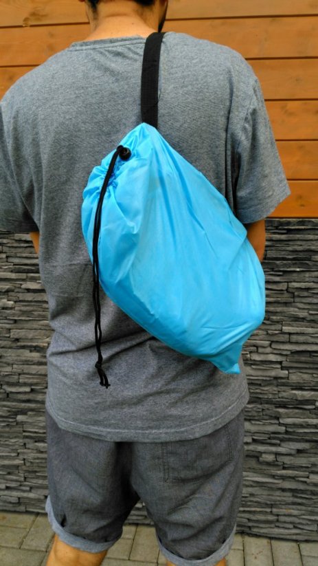 Sedací vak Lazy Bag HooUp blue