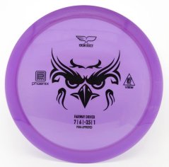 Frisbee Discgolf VIEW Phoenix Line Fairway driver fialové