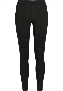 Legíny Urban Classics Ladies Tech Biker Leggings - black