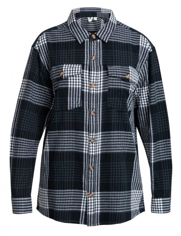 Dámská košile Roxy Let It Go Flannel kvj4 - černá