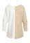 2-Tone Pullover mit Vokuhila Schnitt - Rozmiar: XS