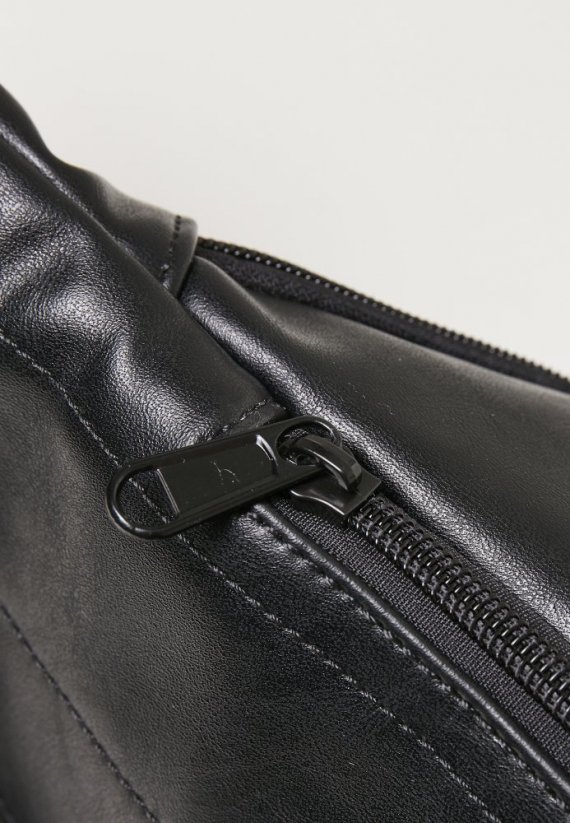 Puffer Imitation Leather Shoulder Bag
