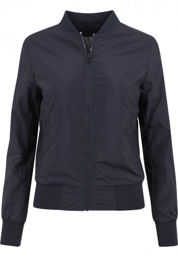 Dámská jarná/podzimní bomber bunda Urban Classics - modrá