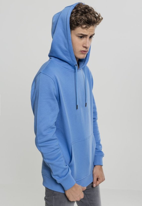 Mikina Urban Classics Basic Sweat Hoody - horizonblue