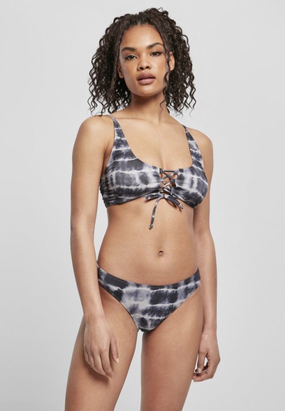 Ladies Lace Up Tie Dye Bikini