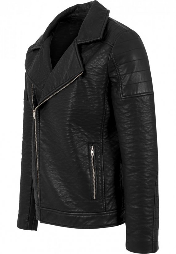 Bunda Urban Classics Leather Imitation Biker Jacket