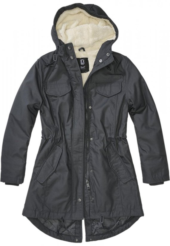 Dámská zimní bunda Brandit Ladies Marsh Lake Parka - šedá