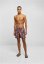 Męskie szorty kąpielowe Urban Classics Pattern Swim Shorts - dark tropical aop