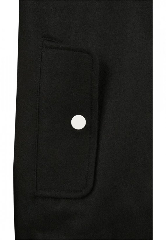Pánská bunda Starter College Jacket - černá, bílá