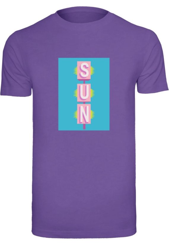 Sun Tee T-Shirt Round Neck ultraviolet XL
