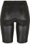 Ladies Synthetic Leather Cycle Shorts - black