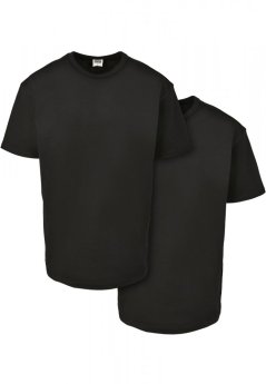 Organic Basic Tee 2-Pack - black+black