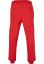Pánské tepláky Urban Classics Basic Sweatpants - červené