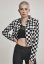 Bunda Urban Classics Ladies Short Check Twill Jacket