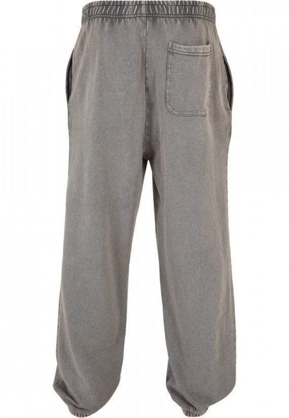 Męskie spodnie dresowe Urban Classics Wash Sweatpants - szare