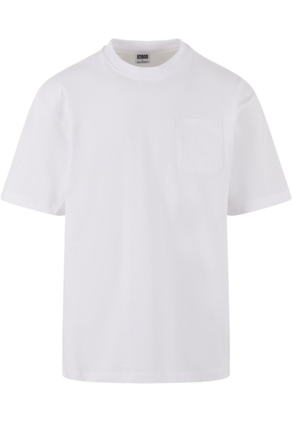 Tall Pocket Tee navy 5XL - white