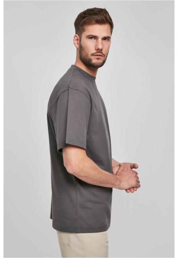 Pánske tričko Urban Classics Tall Tee - tmavo šedé