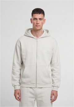 Fluffy Zip Hoody - offwhite