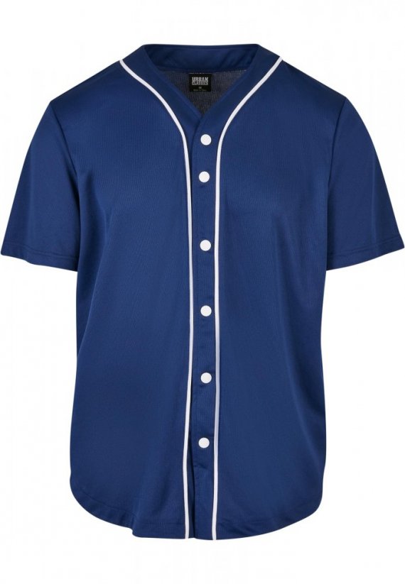 T-shirt męski Urban Classics Baseball Mesh Jersey - niebieski