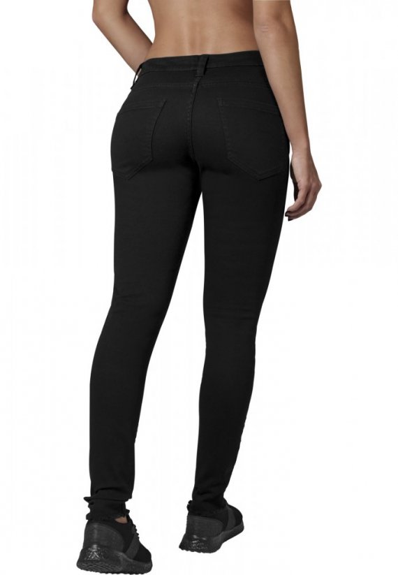 Ladies Cut Knee Pants - black - Veľkosť: 27
