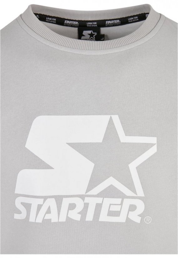 Starter Logo Crewneck - lightasphalt
