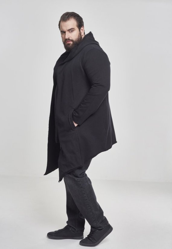 Pánsky kardigan Urban Classics Long Open Edge Cardigan - čierny