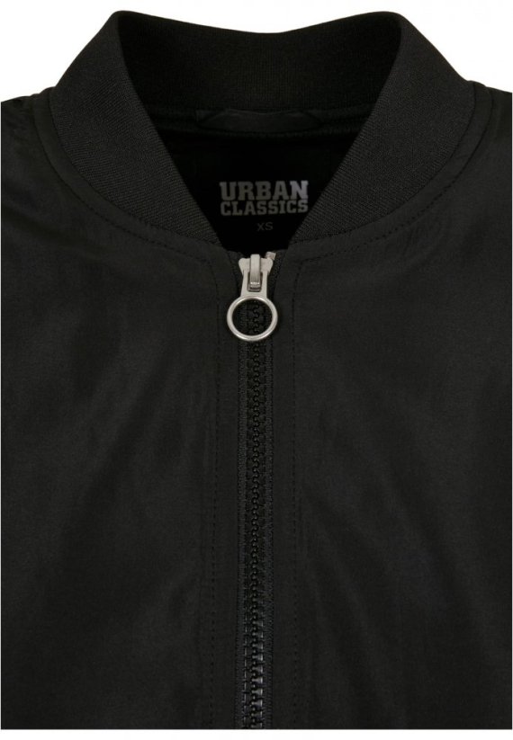 Dámská bomber bunda Urban Classics Recycled Batwing - černá