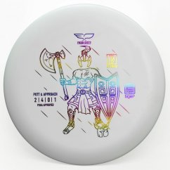 Frisbee Discgolf Xing Tiger Line bílé