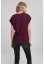 Fialové dámské tričko Urban Classics Ladies Extended Shoulder Tee