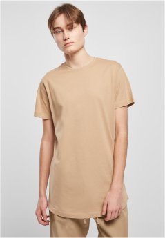 Shaped Long Tee - unionbeige