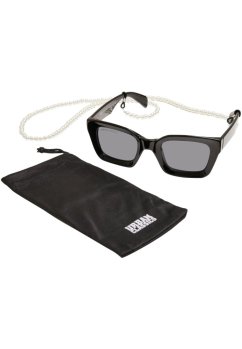 Sunglasses Poros With Chain - black/black