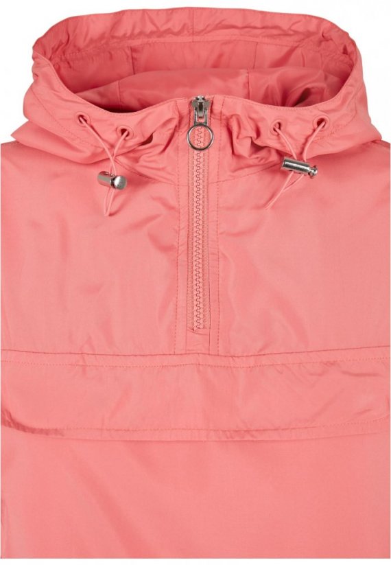 Damska kurtka wiosenno-jesienna Urban Classics Ladies Basic Pullover - jasnopomarańczowa