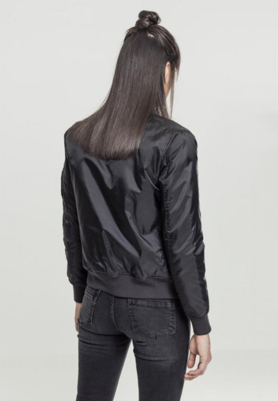 Černá dámská bomber bunda Urban Classics