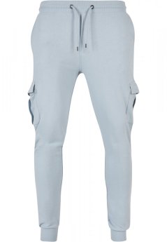 Pánske tepláky Urban Classics Fitted Cargo - svetlo modré