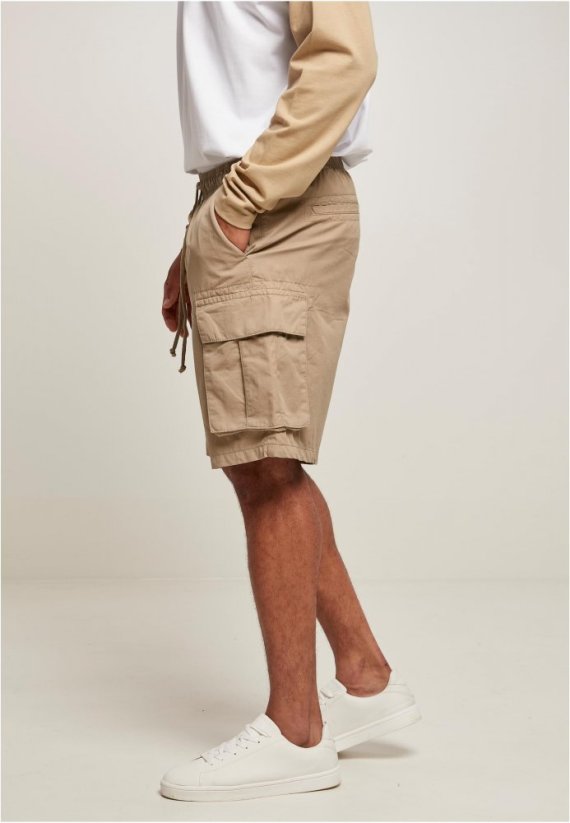 Short Cargo Shorts - unionbeige