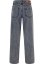 Ladies Mid Waist 90´s Jeans  - new light blue dirty washed
