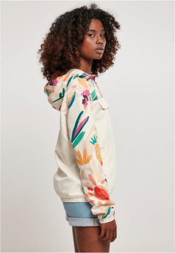 Dámská jarní, podzimní bunda Urban Classics Mixed Pull Over - whitesandfruity