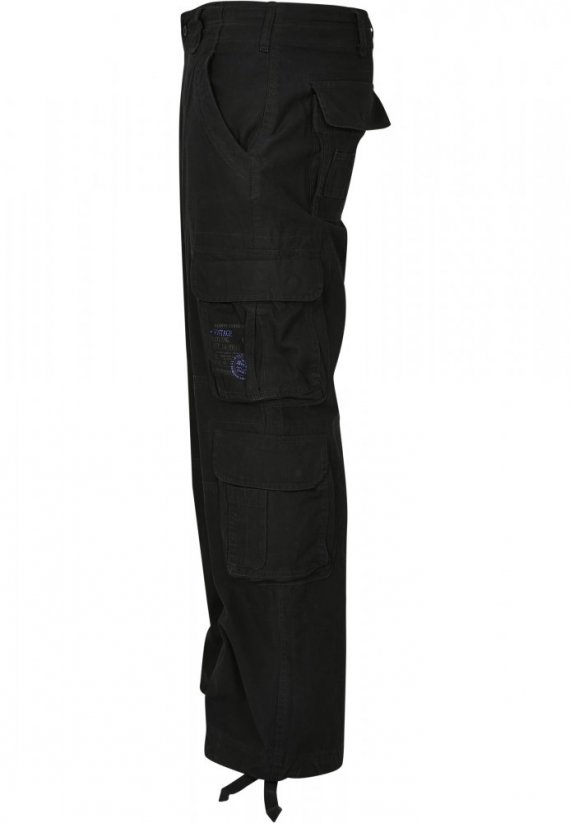 Spodnie męskie Brandit Vintage Cargo Pants - black