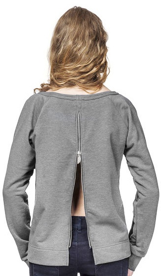 Mikina Horsefeathers Zoe heather gray